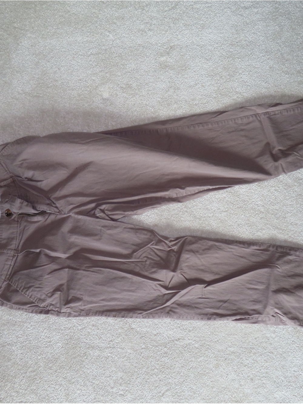 Target Women's Straight-Leg Trousers in Taupe